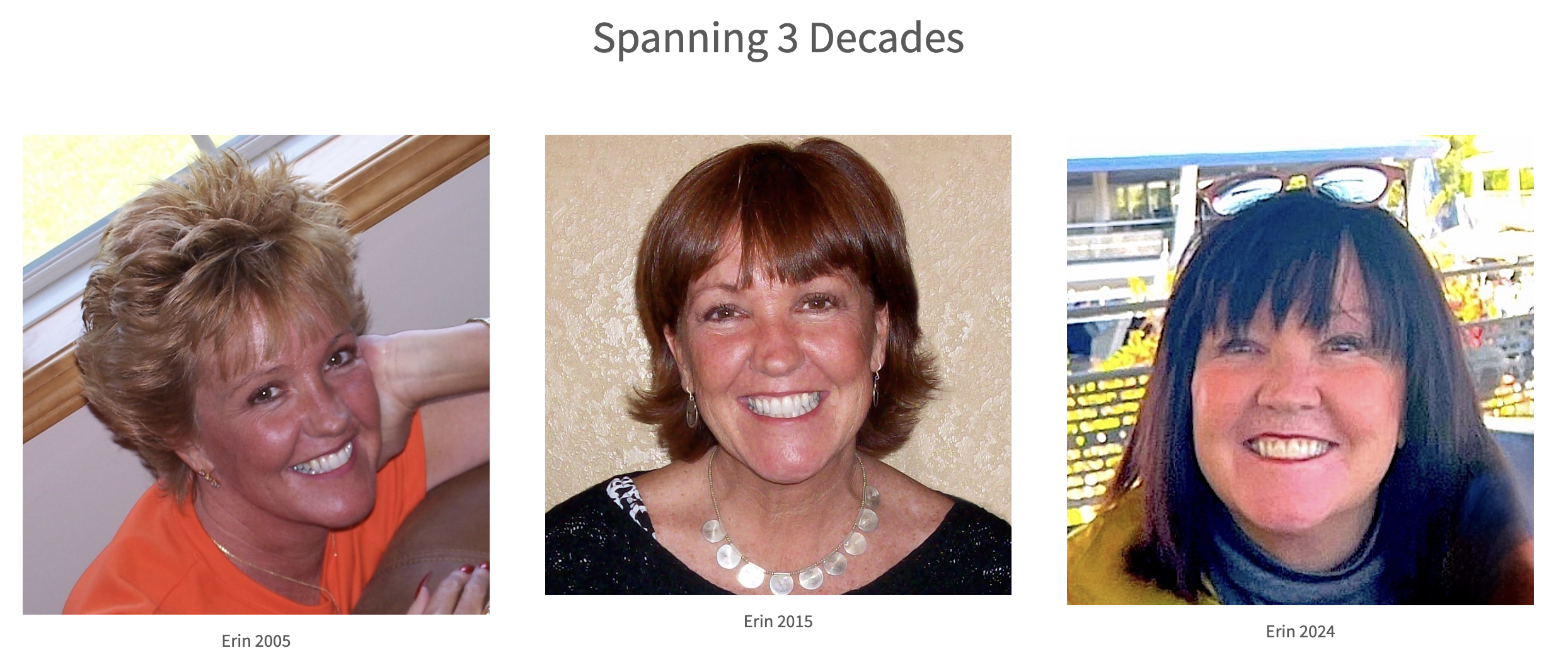 Erin Thiele Spanning 3 Decades